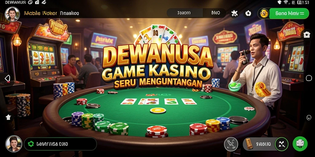 Tampilan gameplay DEWANUSA yang mengasyikkan dan penuh warna.