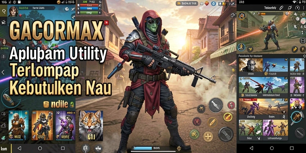 Tampilan antarmuka GACORMAX yang elegan dan fungsional.