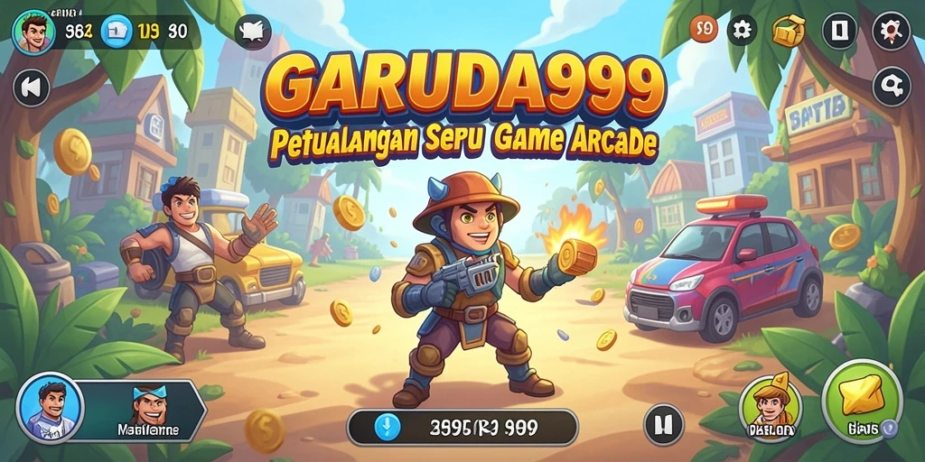 Tampilan gameplay menarik dari GARUDA999 dengan karakter dan tantangan seru.