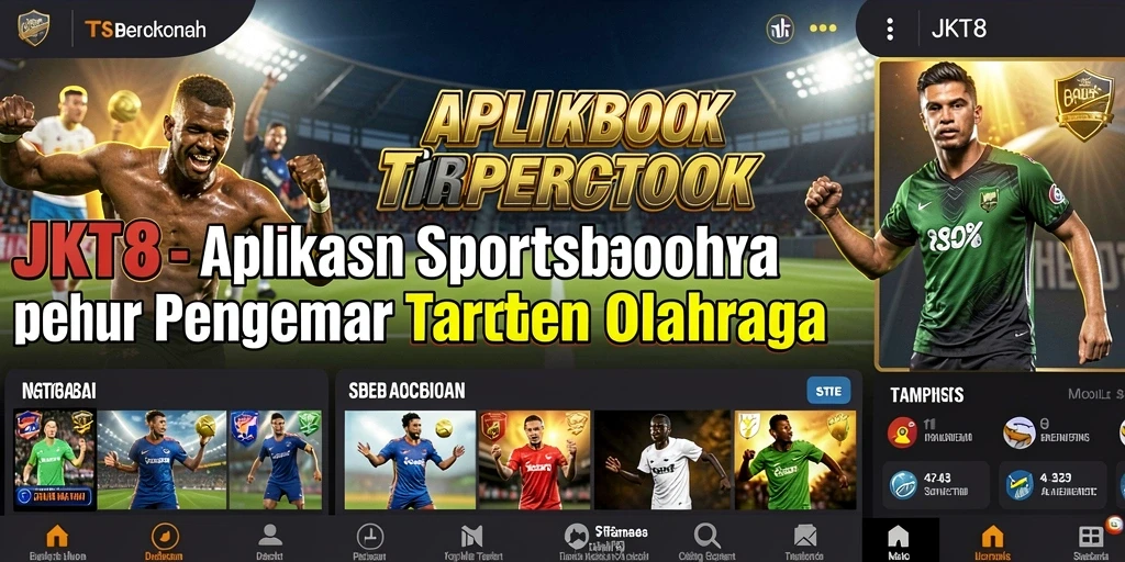 Screenshot gameplay JKT8 yang menunjukkan antarmuka taruhan olahraga.