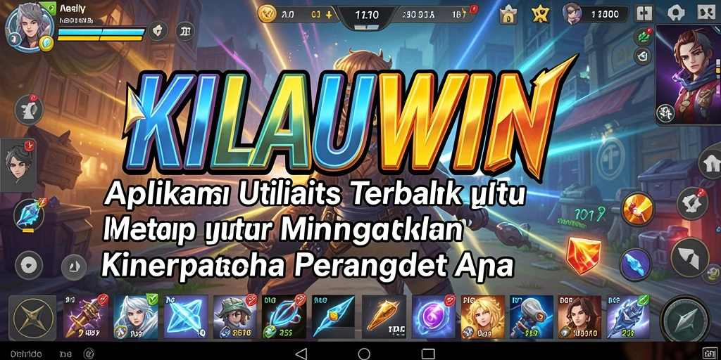 Screenshot KILAUWIN yang menunjukkan antarmuka pembersihan yang intuitif.