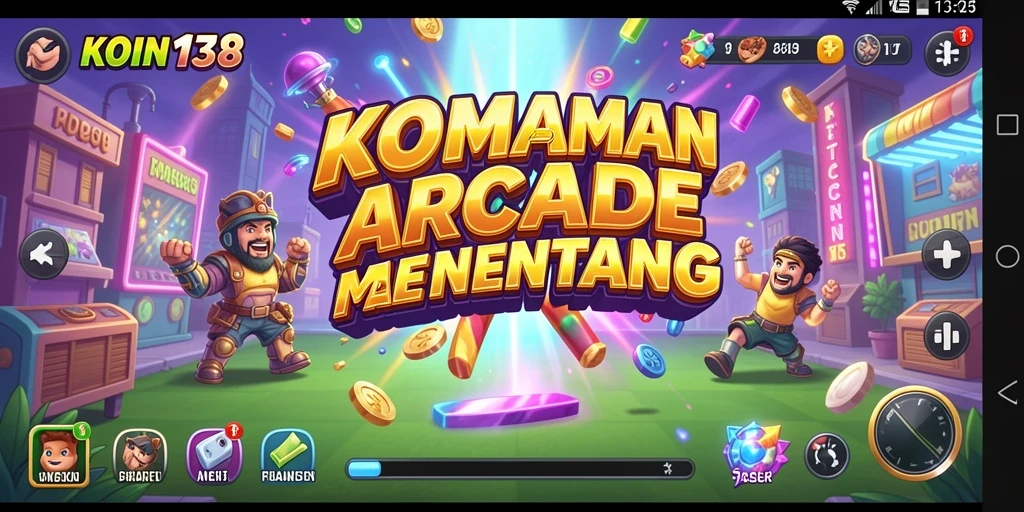 Tangkapan layar gameplay <strong>KOIN138</strong> menunjukkan aksi seru dalam level menantang.