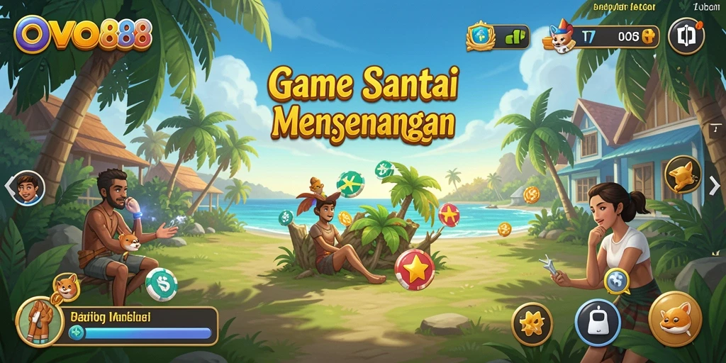 Tangkapan layar gameplay OVO88 yang mengasyikkan dan penuh warna.