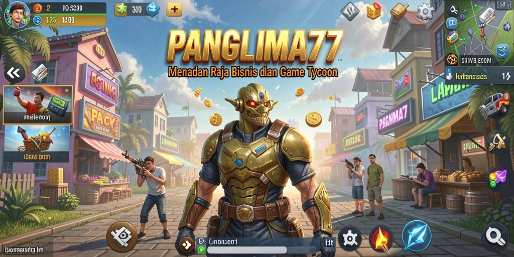 Tampilan gameplay PANGLIMA77 yang memikat dan strategis.