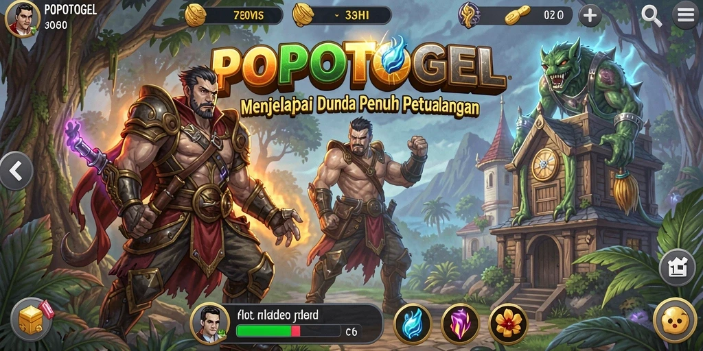 Screenshot menampilkan aksi seru dalam permainan <strong>POPOTOGEL</strong> yang penuh petualangan.