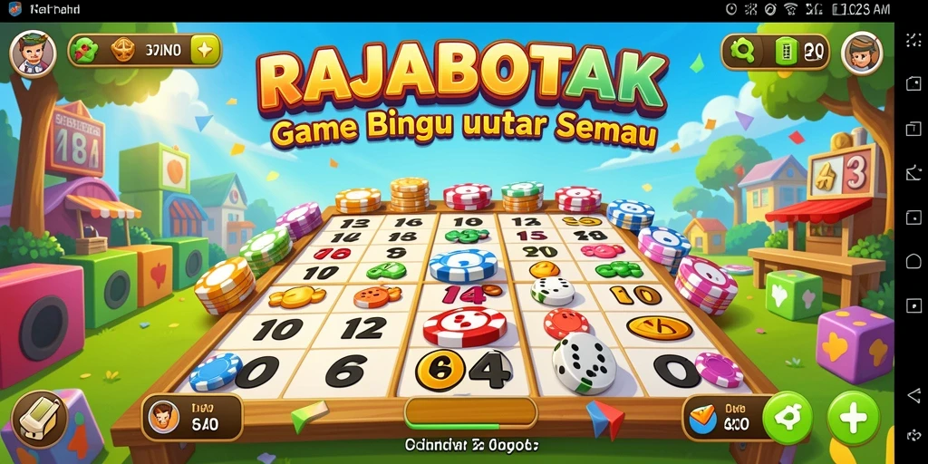 Screenshot gameplay Bingo yang menampilkan keseruan permainan.
