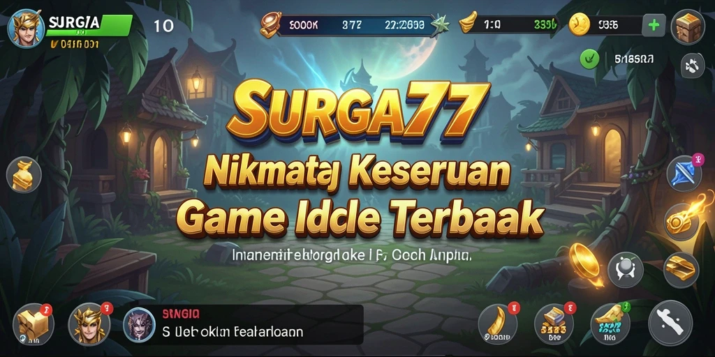 Tampilan gameplay SURGA77 yang menarik dengan karakter yang sedang beraksi.