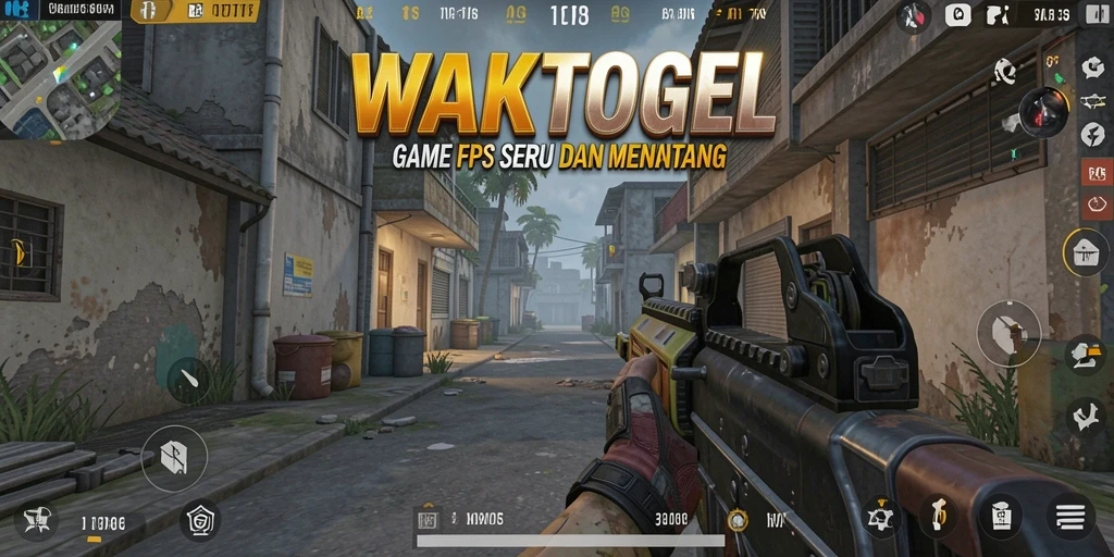 Tampilan gameplay WAKTOGEL yang menegangkan dan seru.